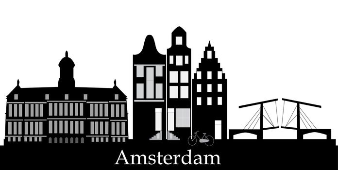 amsterdam, apartment, architecture, big, blue, bridge, building, business, capital, city, cityscape, color, construction, design, europe, evening, holland, moon, netherlands, night, rooftop, sky, skyline, sunrise, sunset