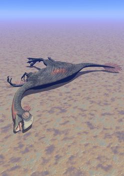 dinosaur gigantoraptor death