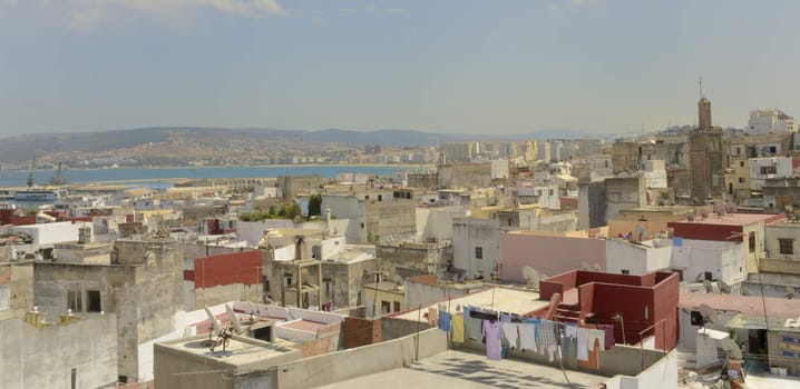 View of the city of Tangier, Morocco