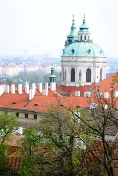 saint Nicholas Church in Prague