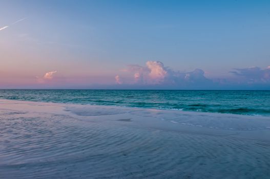 morning sunrise at florida beach