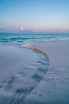 morning sunrise at florida beach