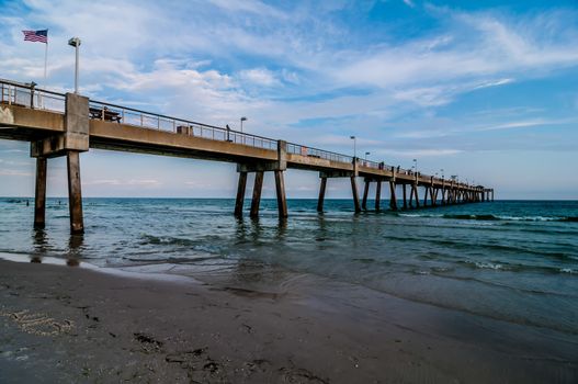 beach scenes at okaloosa island fishing and surfing pier