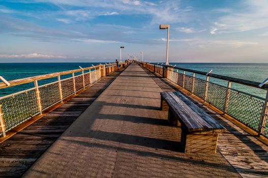 beach scenes at okaloosa island fishing and surfing pier