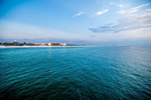 beach scenes at okaloosa island fishing and surfing pier