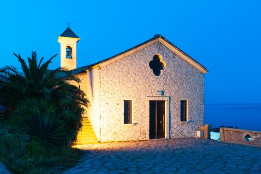 Church Sant'Ampelio in Bordighera, Italy