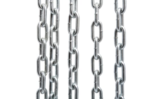 Chain isolated on the white background