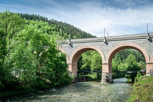 Viaduct near Reichenau in Lower Austria