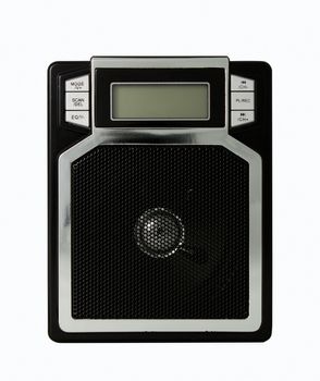 FM Radio isolate on a white background.