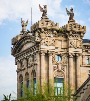 Maritime Station building in Barcelona