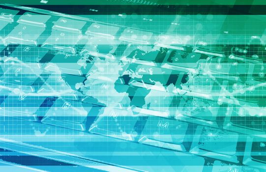 Global Multimedia Technology in Web Data Art