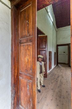 Entrance to the dining room of Emperor Menelik and Empress Taitu’s Palace-Elfign and Reception Hall