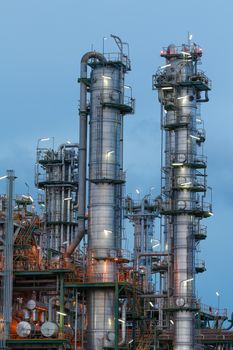 Structure of petrochemical plant