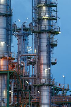 Structure of petrochemical plant