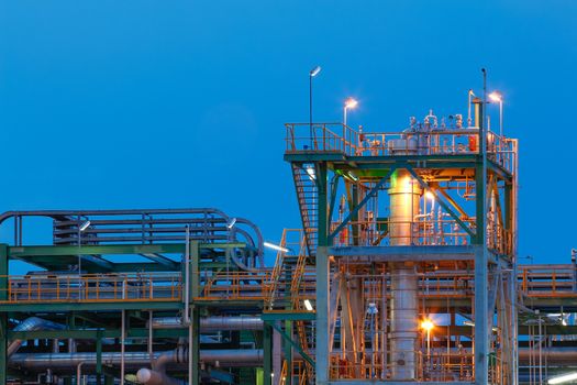 Structure of petrochemical plant