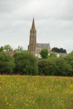 Village in the French countryside
