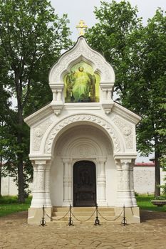 Vault of Prince Dmitry Pozharsky in Holy Euthymius monastery in Suzdal