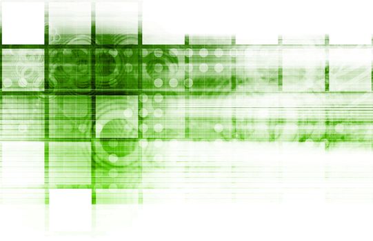 Information Technology or IT as a Art Background