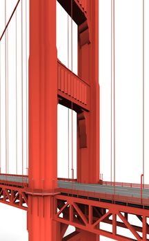 The golden gate bridge is the longest suspension bridge in the world.