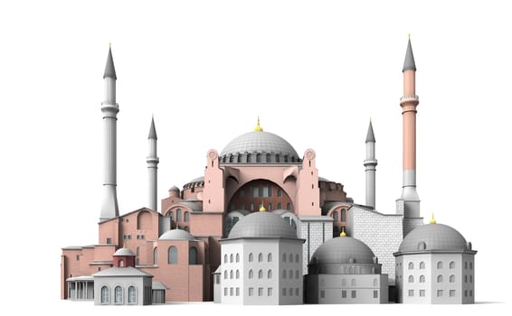 The Hagia Sophia is one of the most outstanding monuments of late antiquity.