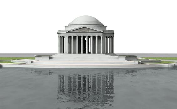 The Jefferson Memorial in Washington, D.C. was built in honor of the third President of the United States, Thomas Jefferson.