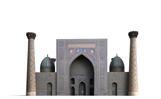 The Registan is one of the most magnificent places in Central Asia Samarkand.