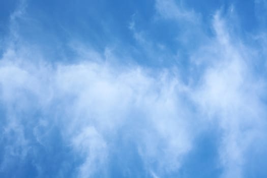 Blue sky with clouds