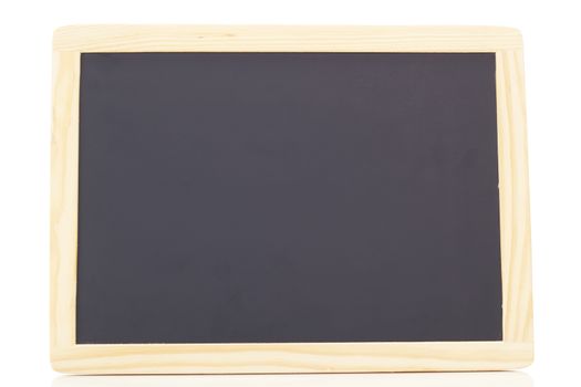 Blank blackboard with free space for your text