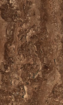 Brown marble texture background (High resolution scan)