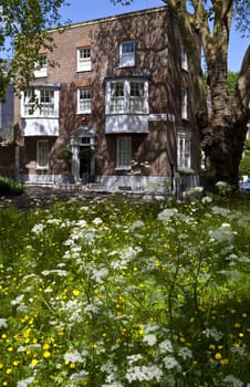 The beautiful area of Highgate in London.