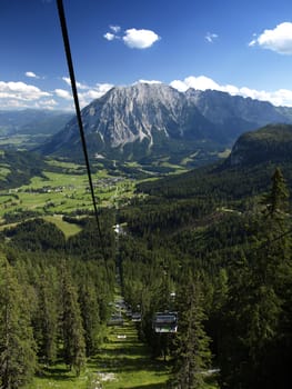 Austria Tauplitz 12-08-2012 View from the lift