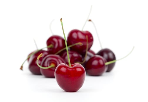 cherry berry, isolated on white background