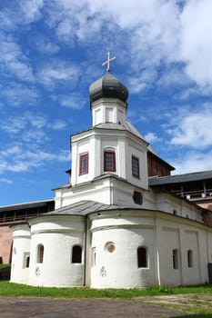 Church of the Intercession of our lady 16th century  in Novgorod. Russia