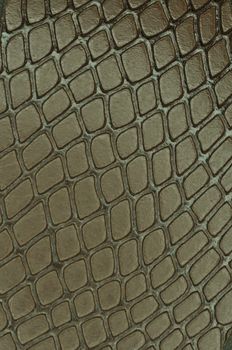 Close up texture of Artificial snake skin