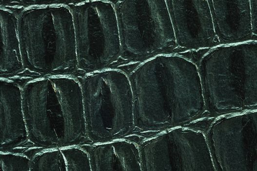 Close up texture of Artificial snake skin or leather for use as backgroun