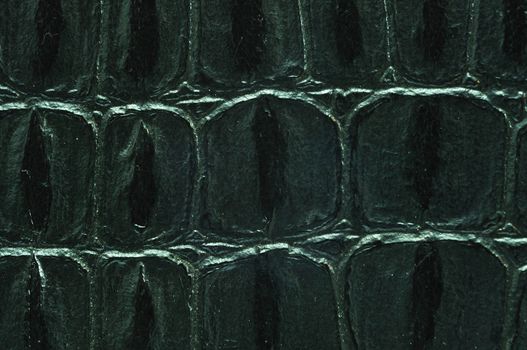 Close up texture of Artificial snake skin or leather for use as background