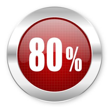 80 percent icon