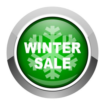 winter sale icon