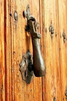 Door hammer of the old house