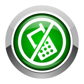 no phones icon