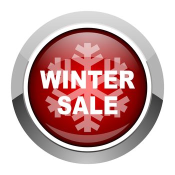 winter sale icon