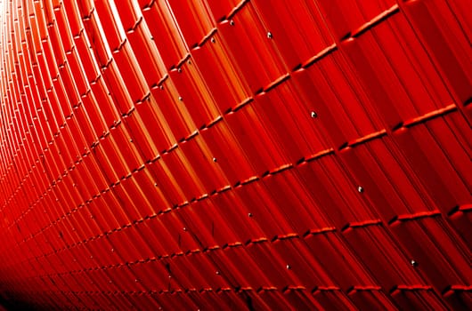 red industrial plate texture (close up of patternt) backgorund