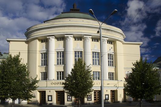 Opera house in Tallinn, Estonia