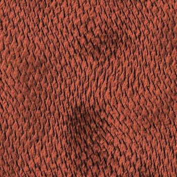 A red-brown dragon scale textured background