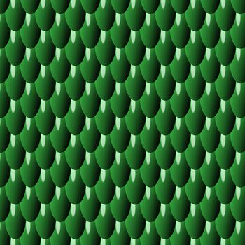 Green Squama Pattern