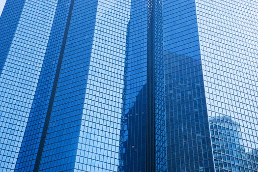 Business skyscrapers modern architecture in blue tint. Perfect for business, financial theme background