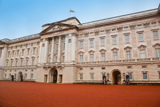 Buckingham Palace in London, the UK. Home to the Queen of England