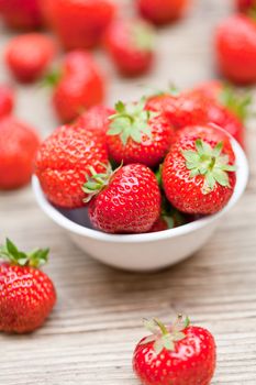 fresh tasty sweet strawberries macro closeup garden outdoor summer