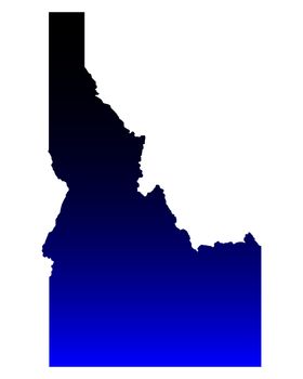 Map of Idaho