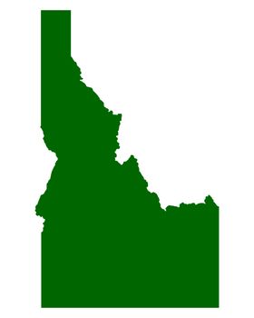 Map of Idaho